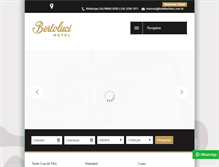Tablet Screenshot of hotelbertoluci.com.br